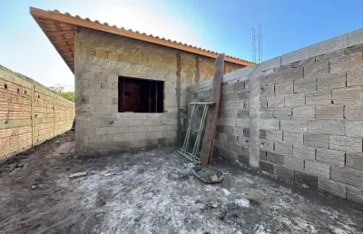 Casa para venda em itanhaém, balneário gaivota, 2 dormitórios, 1 suíte, 2 banheiros, 2 vagas