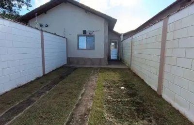 Casa para venda em itanhaém, parque augustus, 2 dormitórios, 1 banheiro, 1 vaga