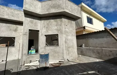 Casa para venda em itanhaém, jardim das palmeiras, 3 dormitórios, 1 suíte, 4 banheiros, 2 vagas