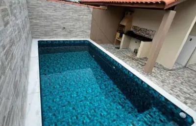 Casa para venda em itanhaém, jardim jamaica, 2 dormitórios, 1 suíte, 1 banheiro, 2 vagas