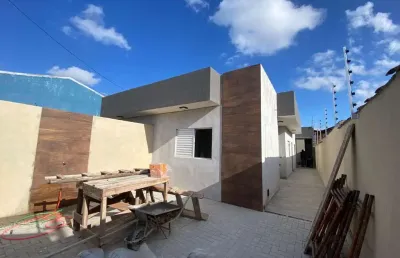 Casa para venda em itanhaém, tupi, 2 dormitórios, 1 suíte, 2 banheiros, 2 vagas