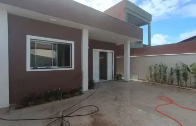 Casa para venda em itanhaém, jardim das palmeiras, 3 dormitórios, 1 suíte, 2 banheiros, 3 vagas