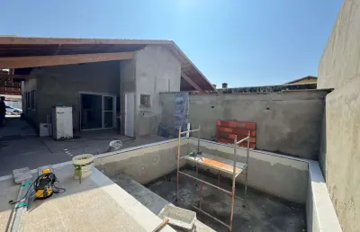 Casa para venda em itanhaém, jardim grandesp, 2 dormitórios, 1 suíte, 2 banheiros, 3 vagas