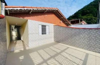 Casa para venda em mongaguá, itaóca, 2 dormitórios, 1 suíte, 2 banheiros, 2 vagas