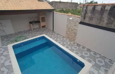 Casa para venda em itanhaém, bopiranga, 2 dormitórios, 1 suíte, 2 banheiros, 2 vagas