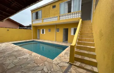 Casa para venda em itanhaém, balneário gaivota, 4 dormitórios, 4 suítes, 1 banheiro, 5 vagas
