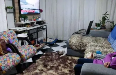 Apartamento para venda em santos, ponta da praia, 2 dormitórios, 1 banheiro, 1 vaga