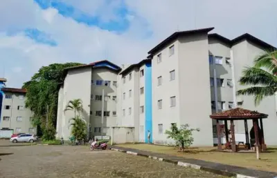 Apartamento para venda em itanhaém, umuarama, 2 dormitórios, 1 banheiro, 1 vaga