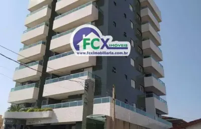 Apartamento para venda em praia grande, guilhermina, 1 dormitório, 1 banheiro, 1 vaga