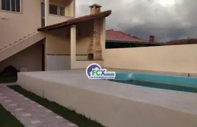 Casa para venda em itanhaém, bopiranga, 2 dormitórios, 1 suíte, 1 banheiro, 2 vagas