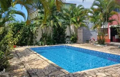 Casa para venda em itanhaém, bopiranga, 2 dormitórios, 2 suítes, 1 banheiro, 4 vagas