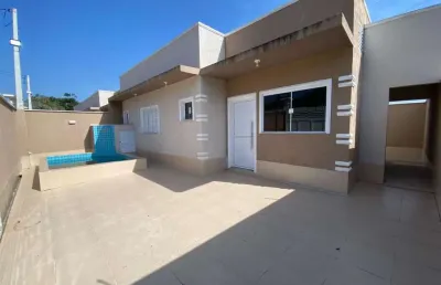 Casa para venda em itanhaém, santa júlia, 2 dormitórios, 1 suíte, 1 banheiro, 2 vagas