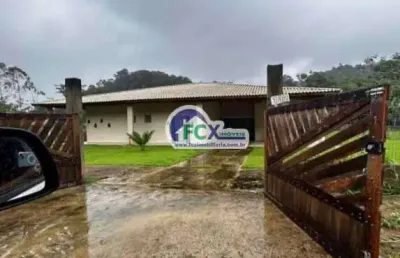 Chácara para venda em peruíbe, parque serra mar, 4 dormitórios, 4 suítes, 1 banheiro, 1 vaga