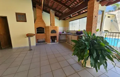 Casa para venda em itanhaém, cibratel 2, 4 dormitórios, 3 suítes, 2 banheiros, 4 vagas