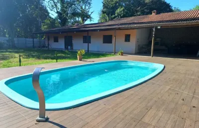 Chácara para venda em itanhaém, jardim coronel, 3 dormitórios, 2 suítes, 2 banheiros, 10 vagas