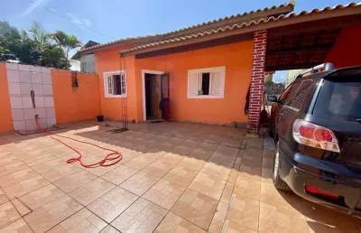 Casa para venda em itanhaém, jamaica, 2 dormitórios, 1 suíte, 1 banheiro, 5 vagas