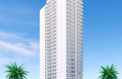 Apartamento para venda em praia grande, guilhermina, 3 dormitórios, 1 suíte, 1 banheiro, 2 vagas