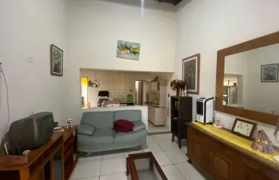 Casa para venda em itanhaém, califórnia, 1 dormitório, 1 suíte, 1 banheiro, 2 vagas