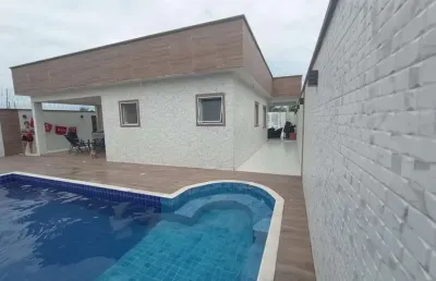 Casa para venda em peruíbe, jardim san francisco, 3 dormitórios, 2 suítes, 1 banheiro, 6 vagas