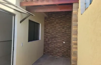 Casa para venda em itanhaém, jequitibá, 2 dormitórios, 2 suítes, 1 banheiro, 1 vaga