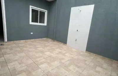 Casa para venda em mongaguá, vila anhanguera, 2 dormitórios, 1 banheiro, 2 vagas