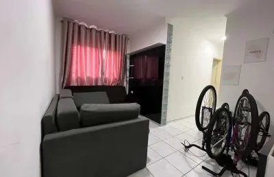 Apartamento para venda em itanhaém, umuarama, 2 dormitórios, 1 banheiro, 1 vaga