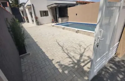 Casa para venda em itanhaém, grandesp, 2 dormitórios, 1 suíte, 1 banheiro, 3 vagas