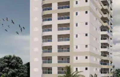 Apartamento para venda em mongaguá, vila atlântica, 2 dormitórios, 1 suíte, 1 banheiro, 1 vaga