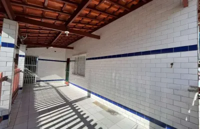 Casa para venda em itanhaém, marambaia, 2 dormitórios, 1 suíte, 1 banheiro, 1 vaga