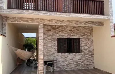 Casa para venda em itanhaém, jardim suarão, 2 dormitórios, 2 banheiros, 2 vagas