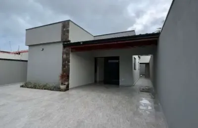 Casa para venda em itanhaém, bopiranga, 3 dormitórios, 2 suítes, 2 banheiros, 3 vagas