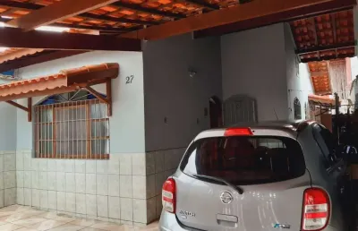 Casa para venda em mongaguá, balneário anchieta, 3 dormitórios, 2 suítes, 1 banheiro, 2 vagas