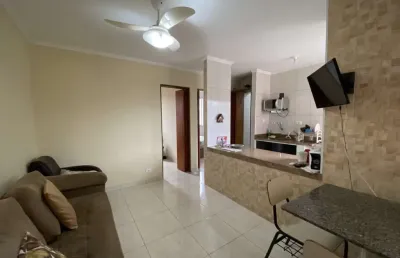 Apartamento para venda em itanhaém, guapiranga, 2 dormitórios, 1 banheiro, 1 vaga