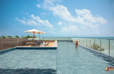 Apartamento com 3 quartos à venda na oceano atlântico, 554, camboinha, cabedelo por r$ 1.300.000