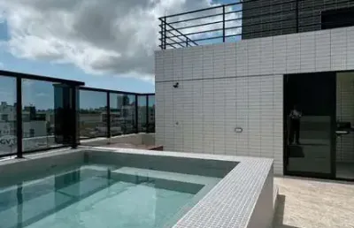 Cobertura com 3 quartos à venda na joão batista maia, 153, bancários, joão pessoa por r$ 670.000