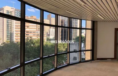 Andar corporativo para alugar, 142 m² por r$ 6.427,80/mês - funcionários - belo horizonte/mg