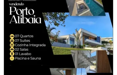 Casa em condomínio fechado com 7 quartos à venda na Avenida dos Cardeais, Condomínio Porto Atibaia, Atibaia