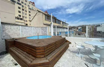 Cobertura para venda tem 400 metros quadrados com 4 quartos em flamengo - rio de janeiro - rj