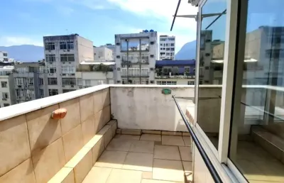 Cobertura linear, 2 vagas, 5 quartos, 316mts, ipanema rj
