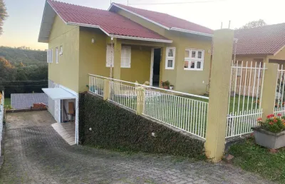 Casa com vista para o pôr-do-sol em nova petrópolis