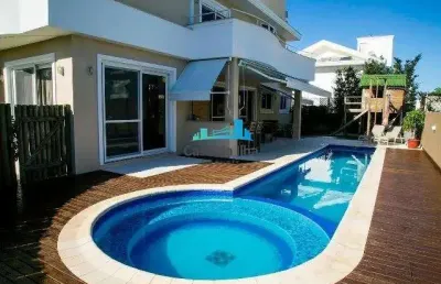 Casa com 4 quartos à venda em jurerê internacional, florianópolis  por r$ 5.500.000
