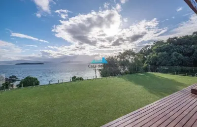 Casa em condomínio fechado com 5 quartos à venda no sambaqui, florianópolis  por r$ 5.990.000