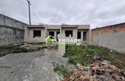 Casa nova em colombo! 03 qtos,amplo terreno,próx. ao parque njs