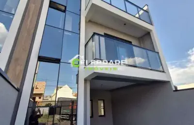 Triplex novo atuba! 03 qtos,suíte,terraço,próx. ao parque atuba