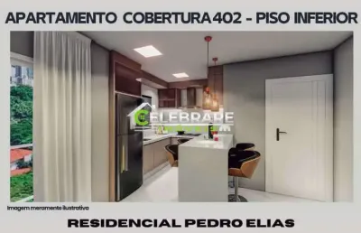 Cobertura duplex 03 qts, suíte no centro de pinhais