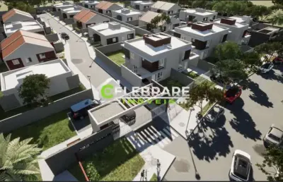 Sobrado novo no centro de colombo! 03 qtos,suíte,sacada,garagem