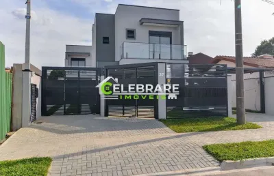Sobrado novo no uberaba! 03 qtos,suíte,02 garagem,aquec.gás
