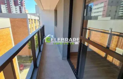 Apto novo no batel! 01 qto,elevador,próx. a praça osório