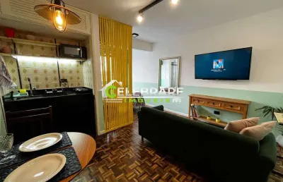 Studio mobiliado no centro de curitiba! ótima localização