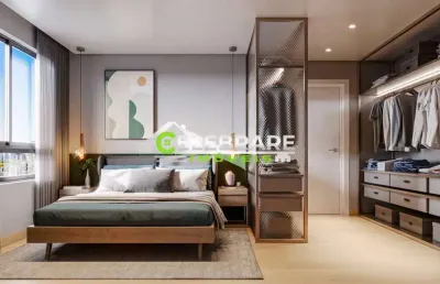 Apartamento com 1 quarto à venda na Rua Vinte e Nove de Junho, 554, Bacacheri, Curitiba